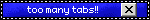 Tabs blinkie