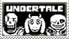 Undertale stamp